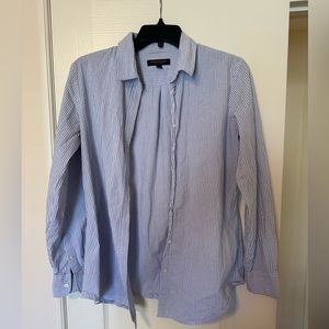 Banana Republic Women’s Size M Seersucker Button Down